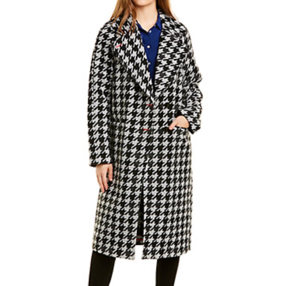 Chic coat black&white - Saks Fifth Avenue